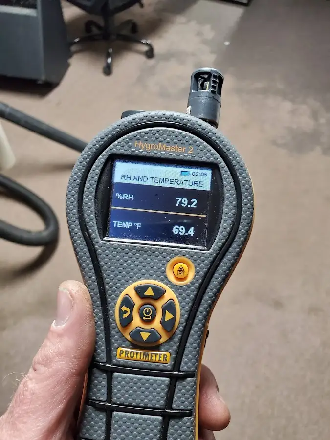 Moisture meter humidity assessment for Fire & Smoke Damage Restoration in Gallup
