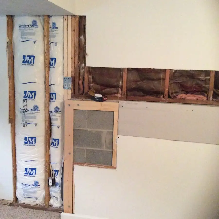 Wall insulation replacement during Odor Removal & Deodorization in Gallup